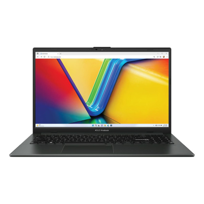 Ноутбук 15.6" ASUS VivoBook Go 15 (E1504FA-L1400W) AMD Ryzen 3 7320U, 8Gb LPDDR5, SSD 256Gb, AMD Radeon 610M, FullHD, OLED, Win11 Mixed Black, чёрный