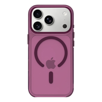 Чехол для iPhone 18 Pro Max с MagSafe Clear Case Бургунди