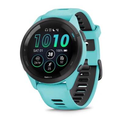 Часы Garmin FORERUNNER 265 Aqua, голубой
