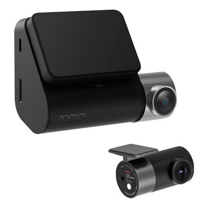 Видеорегистратор Xiaomi 70mai Dash Cam Pro Plus A500S-1 + Камера заднего вида RC06 Черный