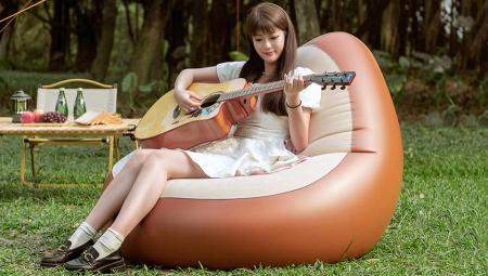 Надувное кресло Xiaomi Hydsto NUT Automatic Inflatable Sofa (YC-CQSF03) Коричневый