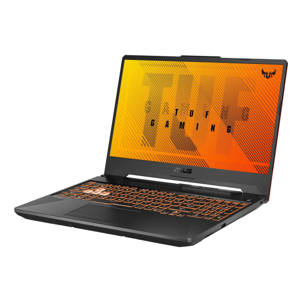 Ноутбук 15.6" ASUS TUF A15 FA506NCG-HN218 (90NR0JF7-M00JD0) AMD Ryzen 7 7445HS, 16Gb DDR5, SSD 512Gb, NVIDIA GeForce RTX 3050 4Gb, IPS, Full HD Black, тёмно-серый
