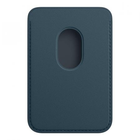 Чехол-бумажник Apple MagSafe для iPhone Blue, синий