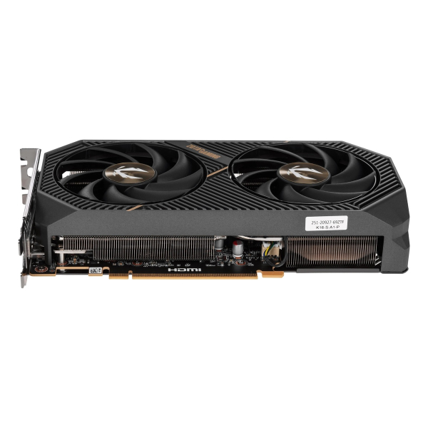 Видеокарта Zotac Nvidia GeForce RTX 5060Ti AMP 8 Гб GDDR7 128 бит (ZT-B50610F-10M)