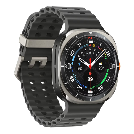 Часы Samsung Galaxy Watch Ultra 47 мм Titanium Silver, серебряный титан (2024)