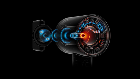 Фен Dyson Supersonic HD07 (Global) Blue Blush, синий/розовый