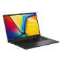 Ноутбук 15.6" ASUS VivoBook Go 15 (E1504FA-L1400W) AMD Ryzen 3 7320U, 8Gb LPDDR5, SSD 256Gb, AMD Radeon 610M, FullHD, OLED, Win11 Mixed Black, чёрный