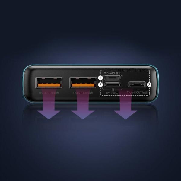 Внешний аккумулятор Baseus 20000mAh Adaman Metal PD3.0+QC3.0 (PPADM20S) Чёрный