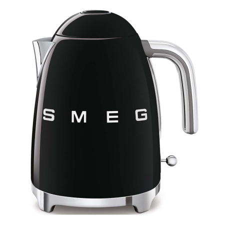 Чайник электрический SMEG 50s Style (KLF03BLEU) Black, чёрный