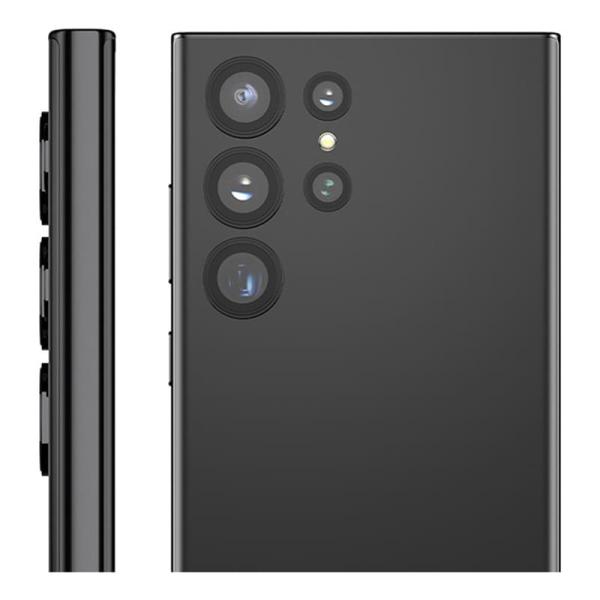 Защитное стекло для камеры Galaxy S24 Ultra BLUEO Camera lens Armor metal 5 шт. (NPB28-S24U-BLK) Черный