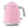 Мини-чайник электрический SMEG 50s Style (KLF05PKEU) Pink, розовый