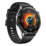 Часы HUAWEI Watch GT 5 Black, 46 мм, цвет корпуса чёрный, цвет ремешка чёрный