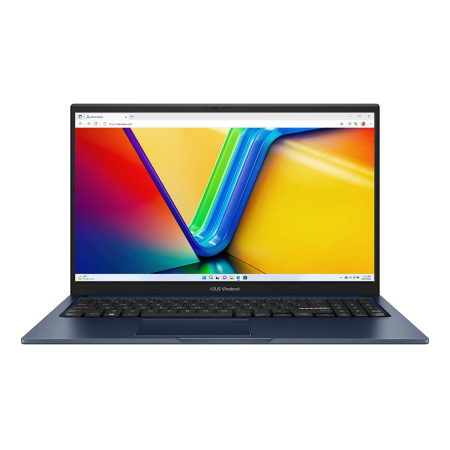Ноутбук 15.6" ASUS VivoBook 15 (X1504ZA-BQ824) Intel Core i3 1215U, 8Gb DDR4, SSD 256Gb, Intel UHD Graphics, FullHD, DOS Blue, синий