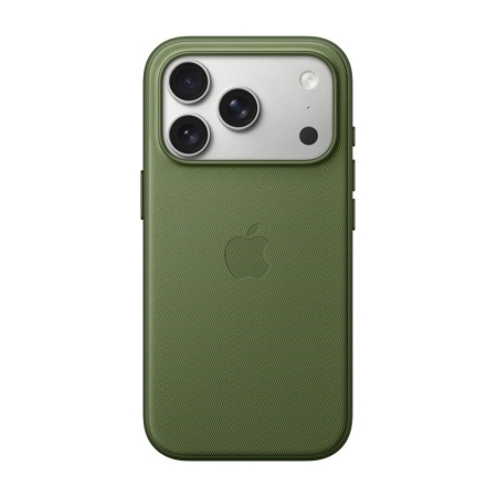 Чехол для iPhone 17 Pro с MagSafe Apple TechWoven Case тканевый (original) Green, зёленый