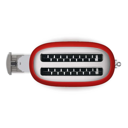 Тостер на 4 ломтика SMEG 50s style (TSF02RDEU) Красный