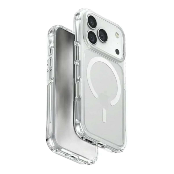 Чехол для iPhone 17 Pro с MagSafe UNIQ HYBRID LIFEPRO XTREME (IP6.3P(2025)-LXAFMFCLRW) Прозрачный