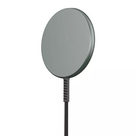 Беспроводное зарядное устройство WiWU Transparent Magnetic Wireless Charger (M14) чёрный