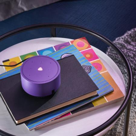 Умная колонка Яндекс.Станция Лайт (Алиса) Фиолетовая