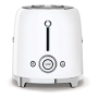 Тостер на 4 ломтика SMEG 50s style (TSF02WHEU) Белый