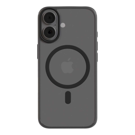 Чехол для iPhone 17 AceCase Soft Rim Black, чёрный