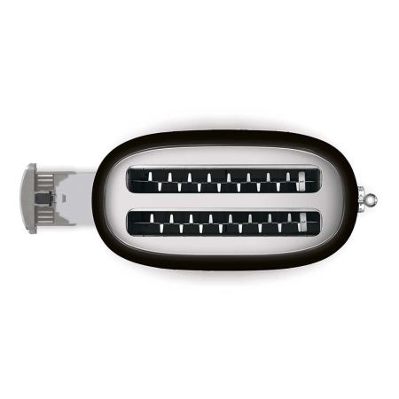 Тостер на 4 ломтика SMEG 50s style (TSF02BLEU) Черный