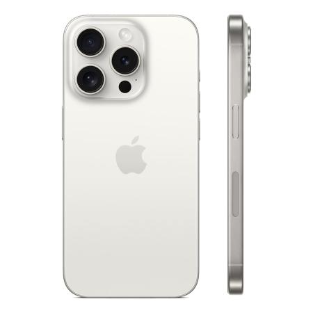 Apple iPhone 15 Pro 128Gb eSIM White Titanium, белый титан