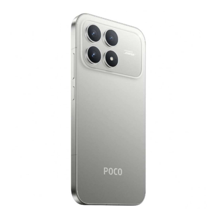 Xiaomi POCO F8 Pro 12/512Gb Titanium Silver, серебряный титан