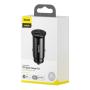 Автомобильное зарядное устройство Baseus Circular Metal PPS Quick Charger Car Charger 30W (CCYS-C01) Черный Автомобильное зарядное устройство Baseus Circular Metal PPS Quick Charger Car Charger 30W (CCYS-C01) Черный
