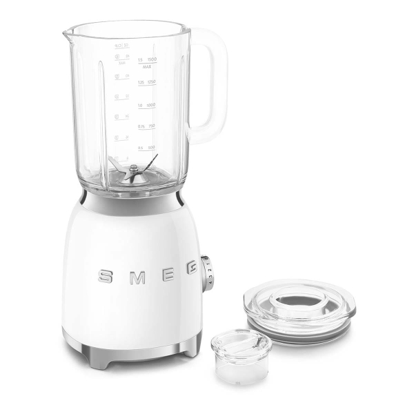 Блендер стационарный SMEG 50s style 1,5 л (BLF03WHEU) Белый