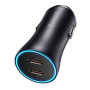 Автомобильное зарядное устройство Baseus Golden Contactor Pro Dual Fast Charger Car Charger C+C 40 Вт (CGJP000013) Dark Gray Автомобильное зарядное устройство Baseus Golden Contactor Pro Dual Fast Charger Car Charger C+C 40 Вт (CGJP000013) Dark Gray