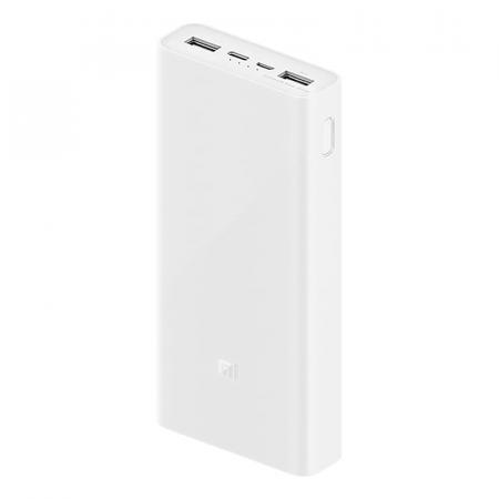 Внешний аккумулятор Xiaomi Mi 20000mAh Power Bank 3 18Вт (PLM18ZM) Белый