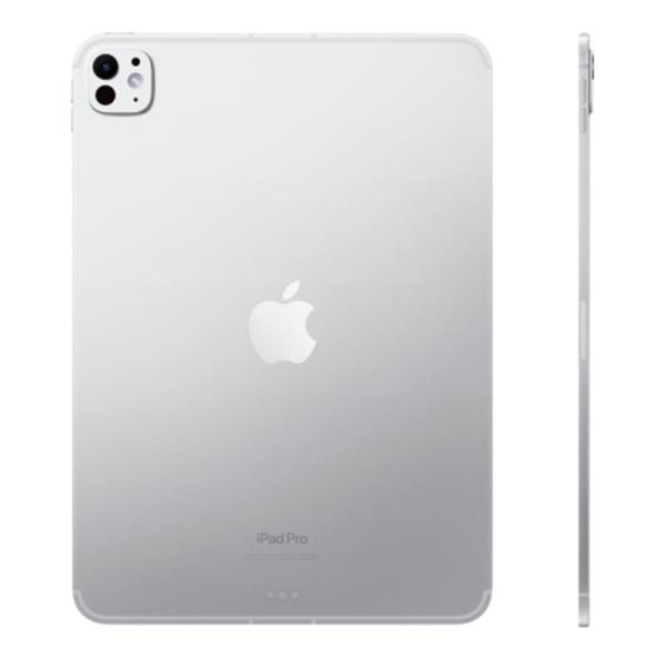 Apple iPad Pro 11" (M4, 2024, 7 gen) Wi-Fi + Cellular 2Tb, нанотекстурное стекло, Silver, серебристый