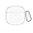 Чехол Silicone Case для Apple AirPods 4/5 Gurdini Clear, прозрачный