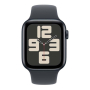 Apple Watch SE (2024), 44 мм корпус из алюминия цвета «Midnight», ремешок Sport Band размера S/M цвета «Midnight»