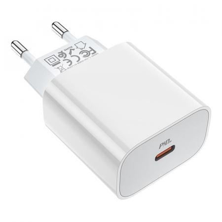 Зарядное устройство hoco. Plus Speed source PD USB Type-С 3.0 charger (C76A) Белый
