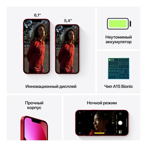 Apple iPhone 13 512Gb (PRODUCT)RED™, красный