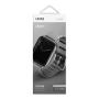 Ремешок UNIQ для Apple Watch 38/40/41 мм Linus Airosoft silicone strap (41MM-LINUSGRY) Серый