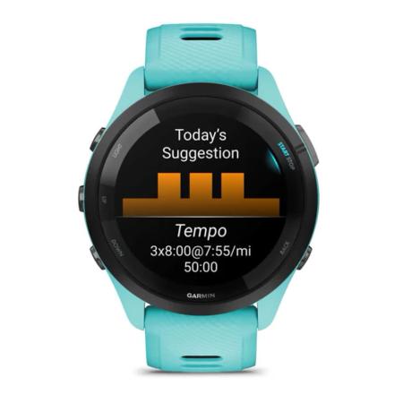 Часы Garmin FORERUNNER 265 Aqua, голубой