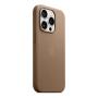 Чехол FineWoven Case для Apple iPhone 15 Pro с MagSafe Taupe, бежевый